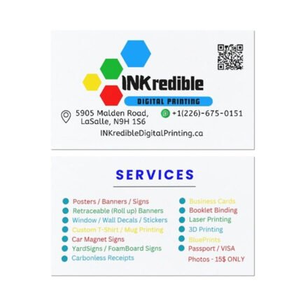 Business Cards Matte Finish