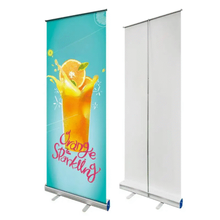 Retraceable Pull-Up Banner Stand